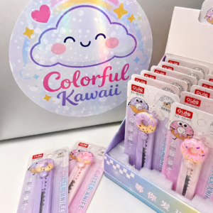 Estilete Kawaii Donut Colorido ✨