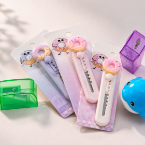 Apontadores e estiletes kawaii