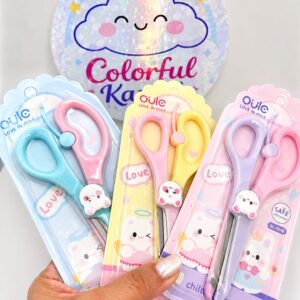✂️ Tesoura Kawaii Colorida Infantil